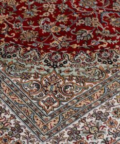 Kashmir Oriental Rug 249 × 173 cm, silk, hand-knotted — view 5