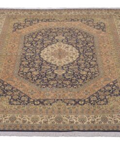 Kashmir Oriental Rug 251 × 173 cm, silk, hand-knotted — view 2