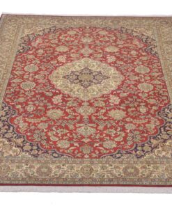 Kashmir Oriental Rug 252 × 173 cm, silk, hand-knotted — view 2