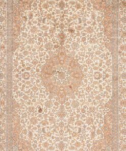 Kashmir Oriental Rug 251 × 175 cm, silk, hand-knotted — view 6