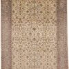 Kashmir Oriental Rug 266 × 180 cm, silk, hand-knotted