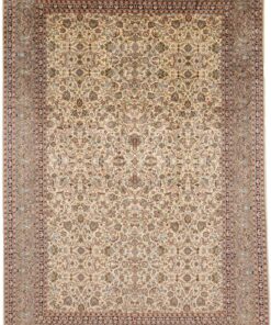 Kashmir Oriental Rug 266 × 180 cm, silk, hand-knotted