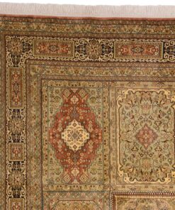 Kashmir Oriental Rug 270 × 182 cm, silk, hand-knotted — view 6