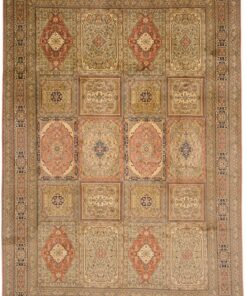 Kashmir Oriental Rug 270 × 182 cm, silk, hand-knotted