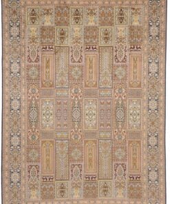 Kashmir Oriental Rug 277 × 182 cm, silk, hand-knotted