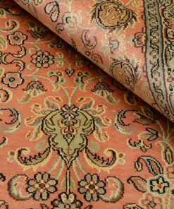 Kashmir Oriental Rug 289 × 182 cm, silk, hand-knotted — view 4