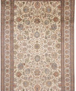 Kashmir Oriental Rug 290 × 182 cm, silk, hand-knotted