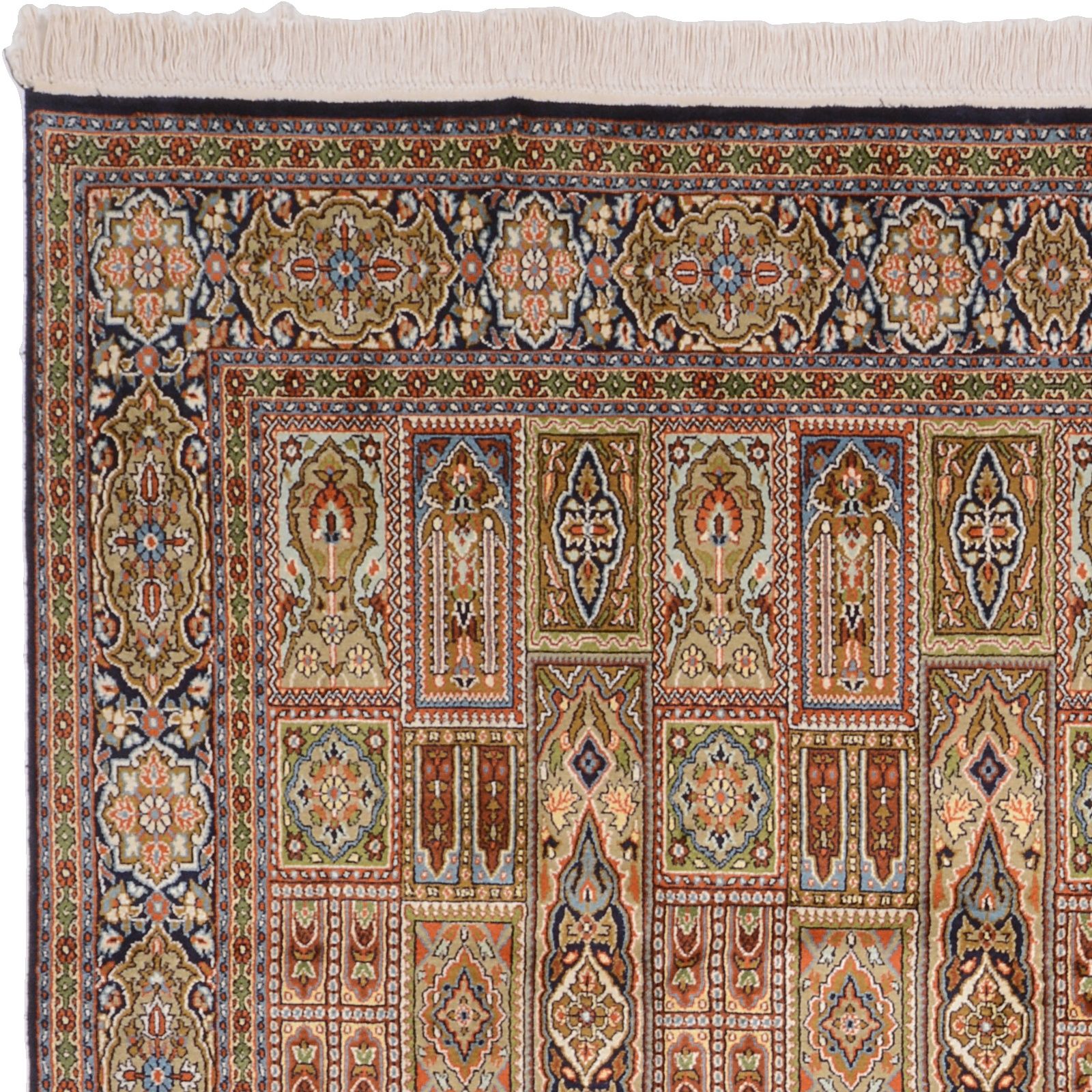 Kashmir Oriental Rug 269 × 183 cm, silk, hand-knotted — view 6