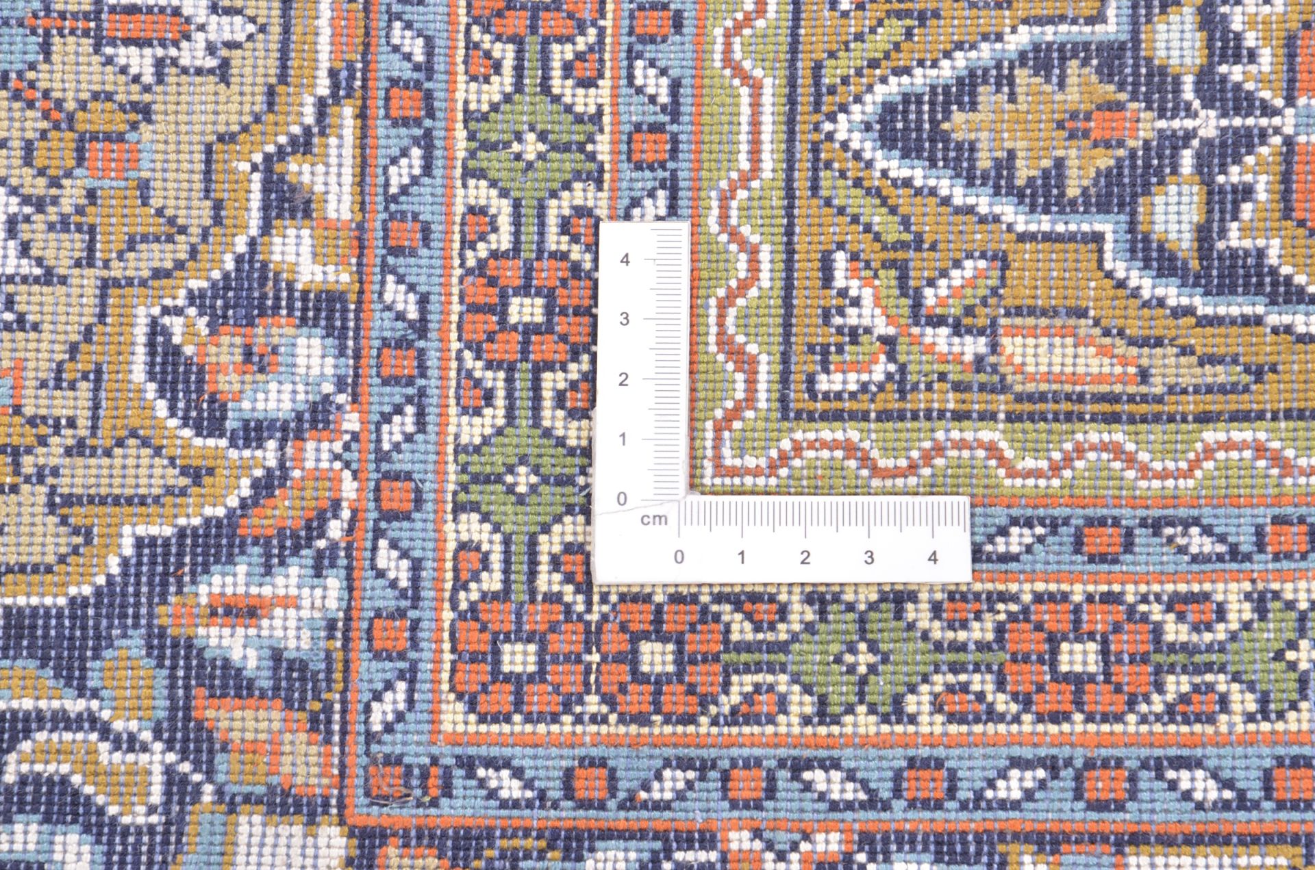 Kashmir Oriental Rug 269 × 183 cm, silk, hand-knotted — view 3