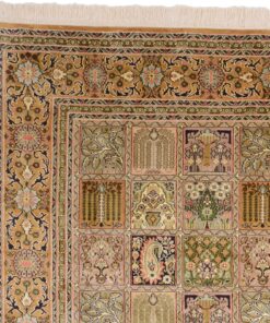 Kashmir Oriental Rug 274 × 183 cm, silk, hand-knotted — view 6