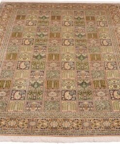 Kashmir Oriental Rug 274 × 183 cm, silk, hand-knotted — view 2