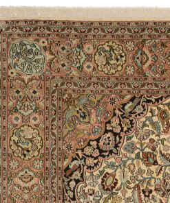 Kashmir Oriental Rug 269 × 184 cm, silk, hand-knotted — view 6