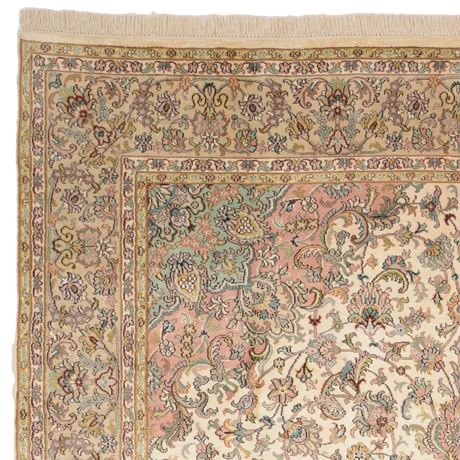 Kashmir Oriental Rug 280 × 184 cm, silk, hand-knotted — view 6