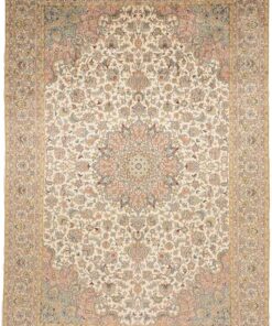 Kashmir Oriental Rug 280 × 184 cm, silk, hand-knotted
