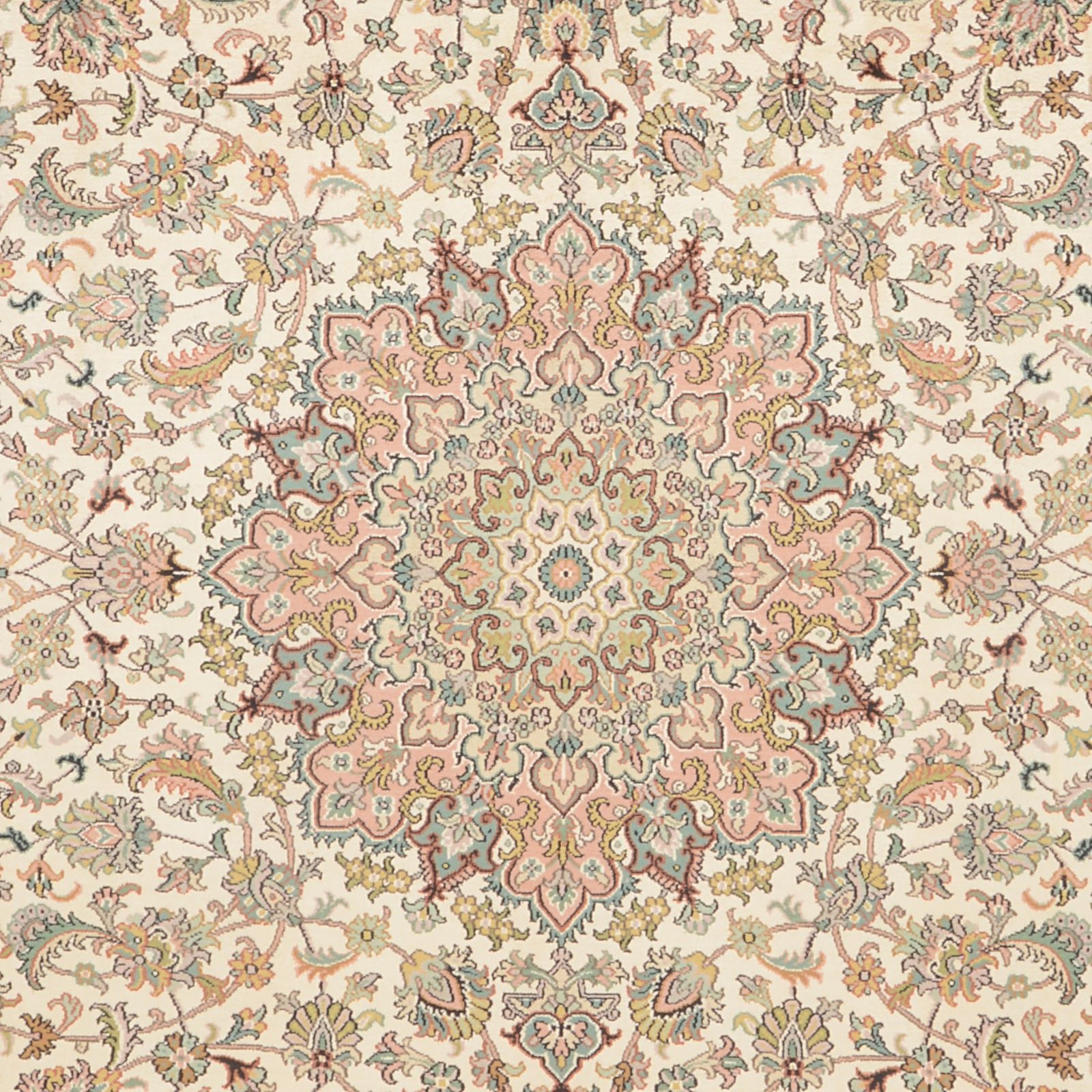 Kashmir Oriental Rug 280 × 184 cm, silk, hand-knotted — view 5