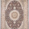 Kashmir Oriental Rug 280 × 184 cm, silk, hand-knotted