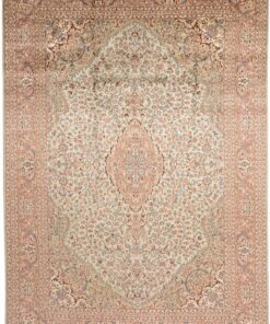 Kashmir Oriental Rug 266 × 185 cm, silk, hand-knotted
