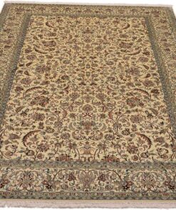 Kashmir Oriental Rug 277 × 185 cm, silk, hand-knotted — view 2