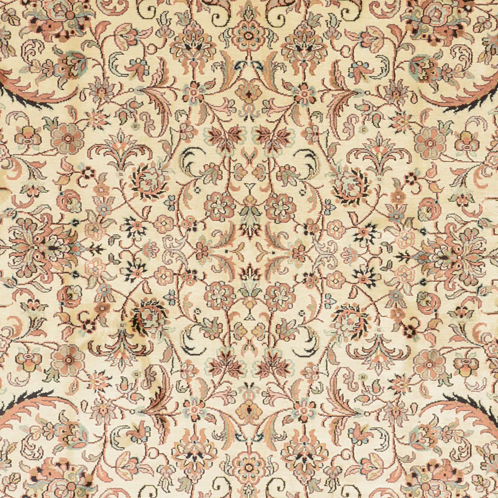 Kashmir Oriental Rug 277 × 185 cm, silk, hand-knotted — view 5