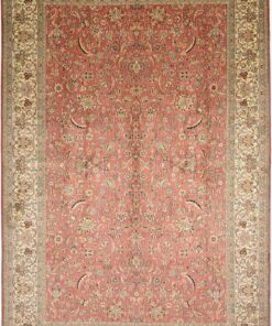 Kashmir Oriental Rug 279 × 185 cm, silk, hand-knotted