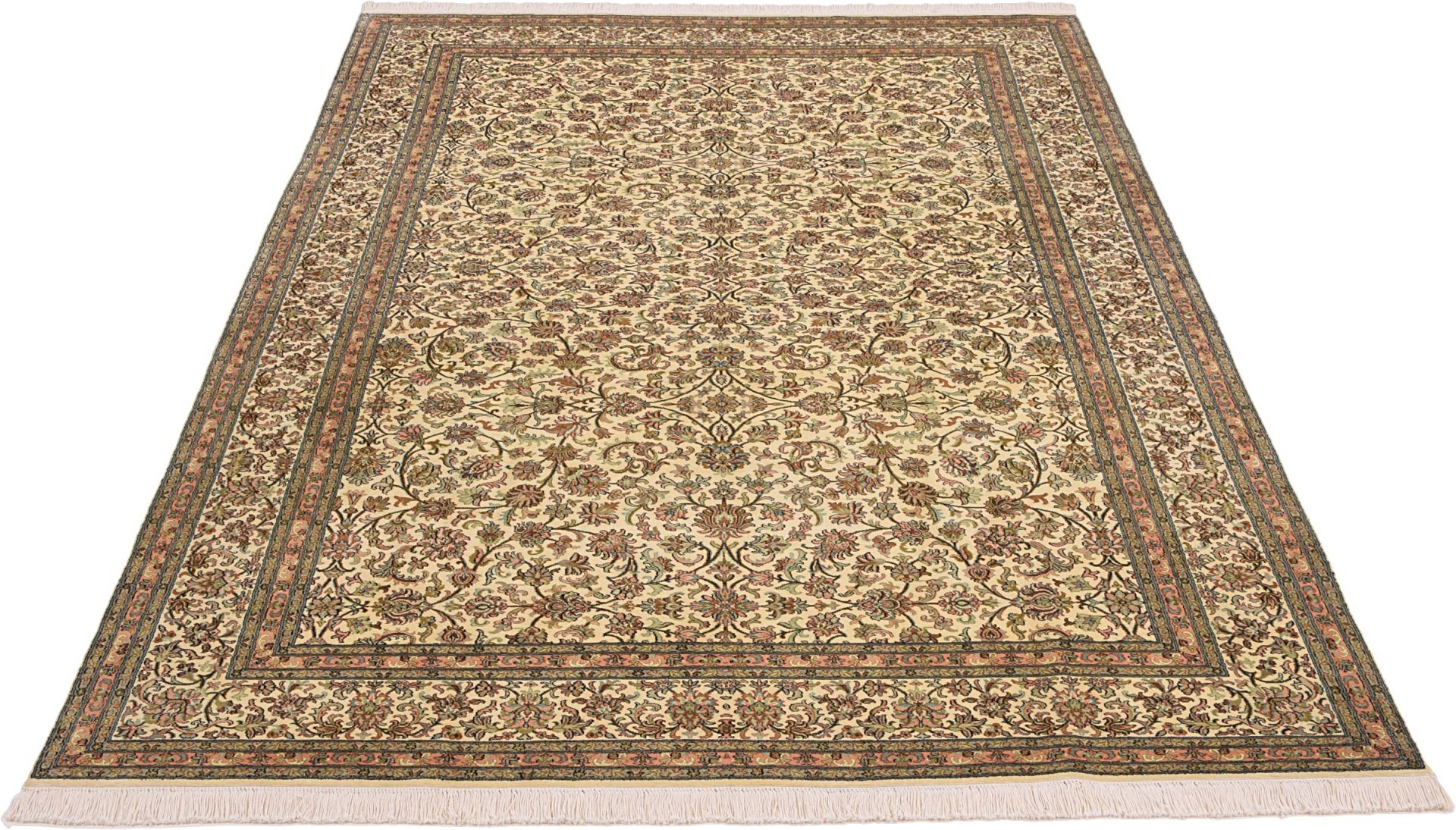 Kashmir Oriental Rug 289 × 185 cm, silk, hand-knotted — view 2