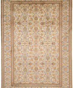Kashmir Oriental Rug 273 × 186 cm, silk, hand-knotted