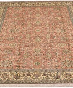Kashmir Oriental Rug 274 × 186 cm, silk, hand-knotted — view 2
