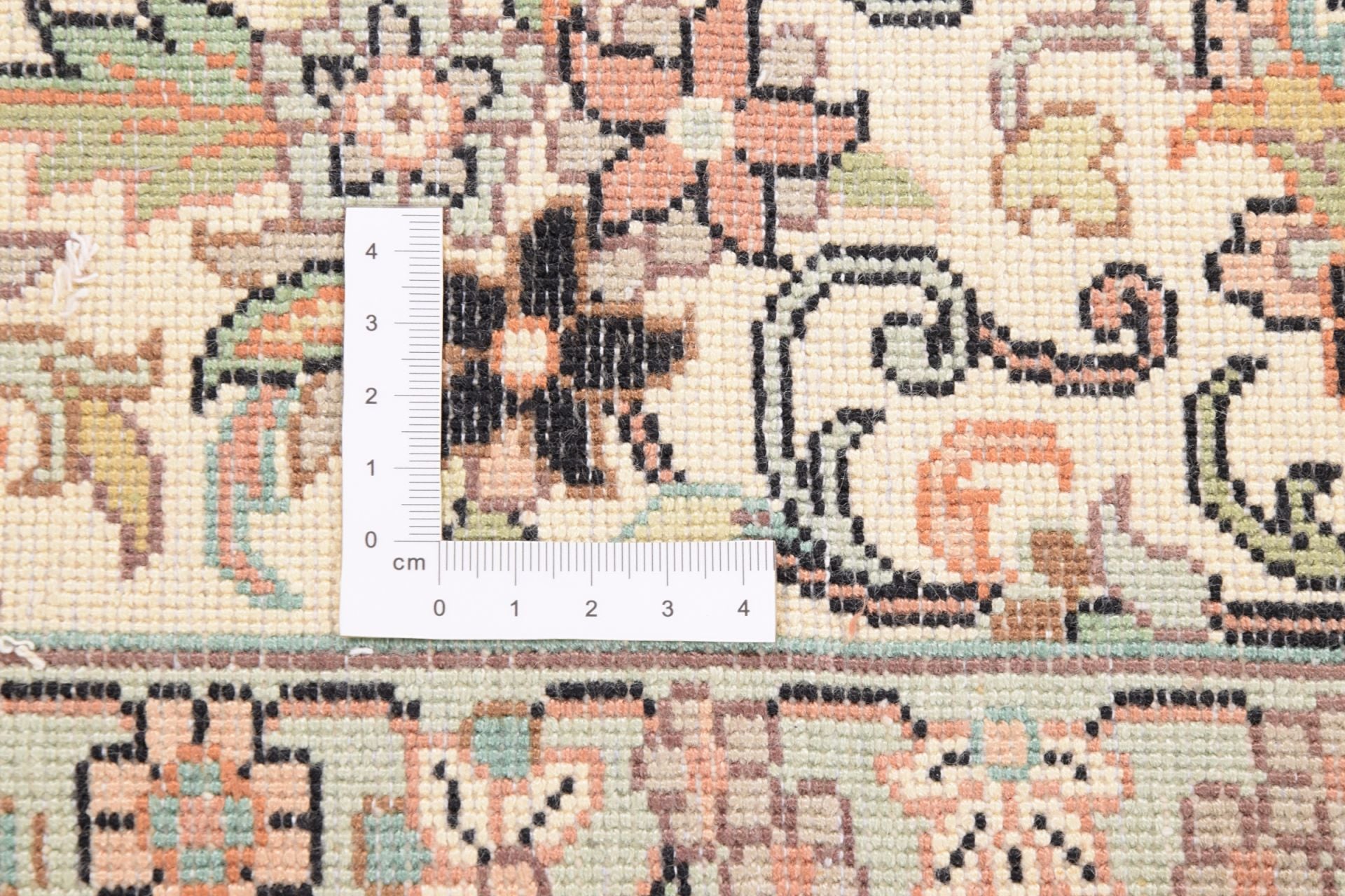 Kashmir Oriental Rug 274 × 186 cm, silk, hand-knotted — view 3
