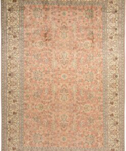 Kashmir Oriental Rug 274 × 186 cm, silk, hand-knotted