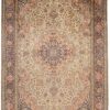 Kashmir Oriental Rug 277 × 186 cm, silk, hand-knotted