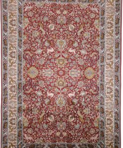 Kashmir Oriental Rug 280 × 186 cm, silk, hand-knotted