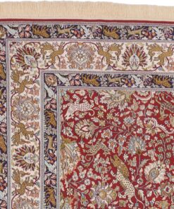 Kashmir Oriental Rug 280 × 186 cm, silk, hand-knotted — view 6