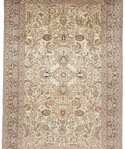 Kashmir Oriental Rug 280 × 186 cm, silk, hand-knotted