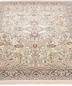 Kashmir Oriental Rug 280 × 186 cm, silk, hand-knotted — view 3