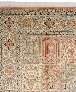Kashmir Oriental Rug 253 × 187 cm, silk, hand-knotted — view 6