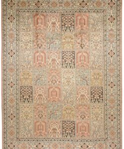 Kashmir Oriental Rug 253 × 187 cm, silk, hand-knotted