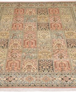 Kashmir Oriental Rug 253 × 187 cm, silk, hand-knotted — view 2