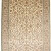 Kashmir Oriental Rug 276 × 188 cm, silk, hand-knotted