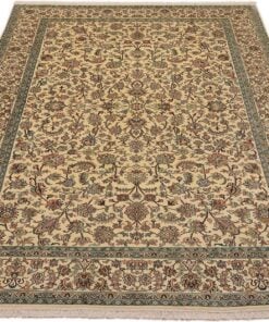 Kashmir Oriental Rug 276 × 188 cm, silk, hand-knotted — view 2
