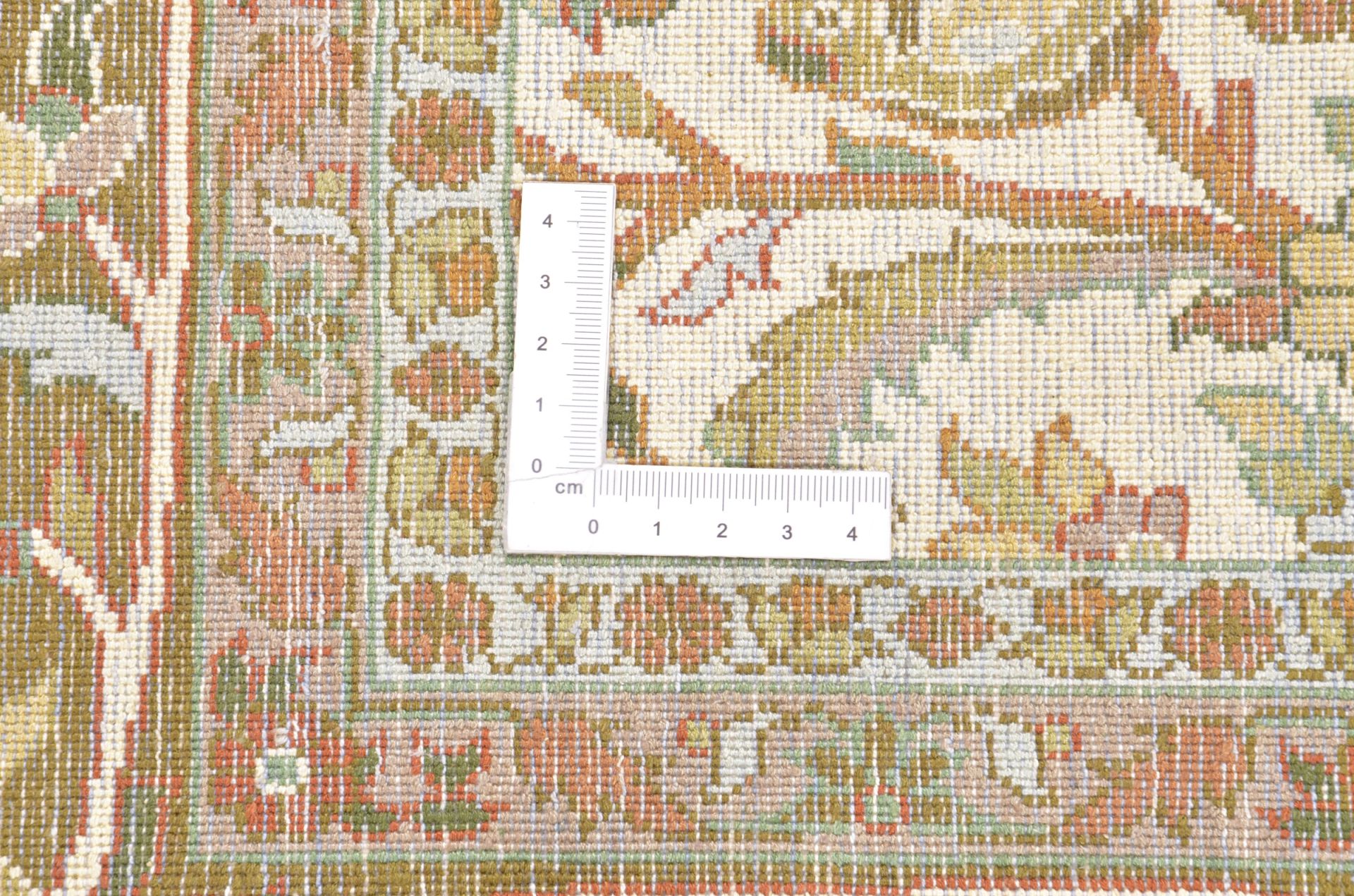 Kashmir Oriental Rug 269 × 189 cm, silk, hand-knotted — view 3