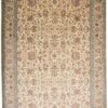 Kashmir Oriental Rug 279 × 190 cm, silk, hand-knotted