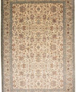 Kashmir Oriental Rug 279 × 190 cm, silk, hand-knotted