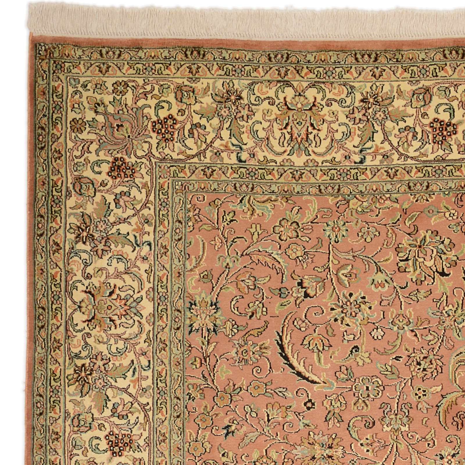Kashmir Oriental Rug 281 × 190 cm, silk, hand-knotted — view 6