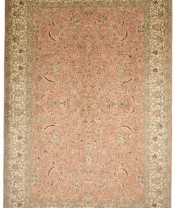 Kashmir Oriental Rug 281 × 190 cm, silk, hand-knotted
