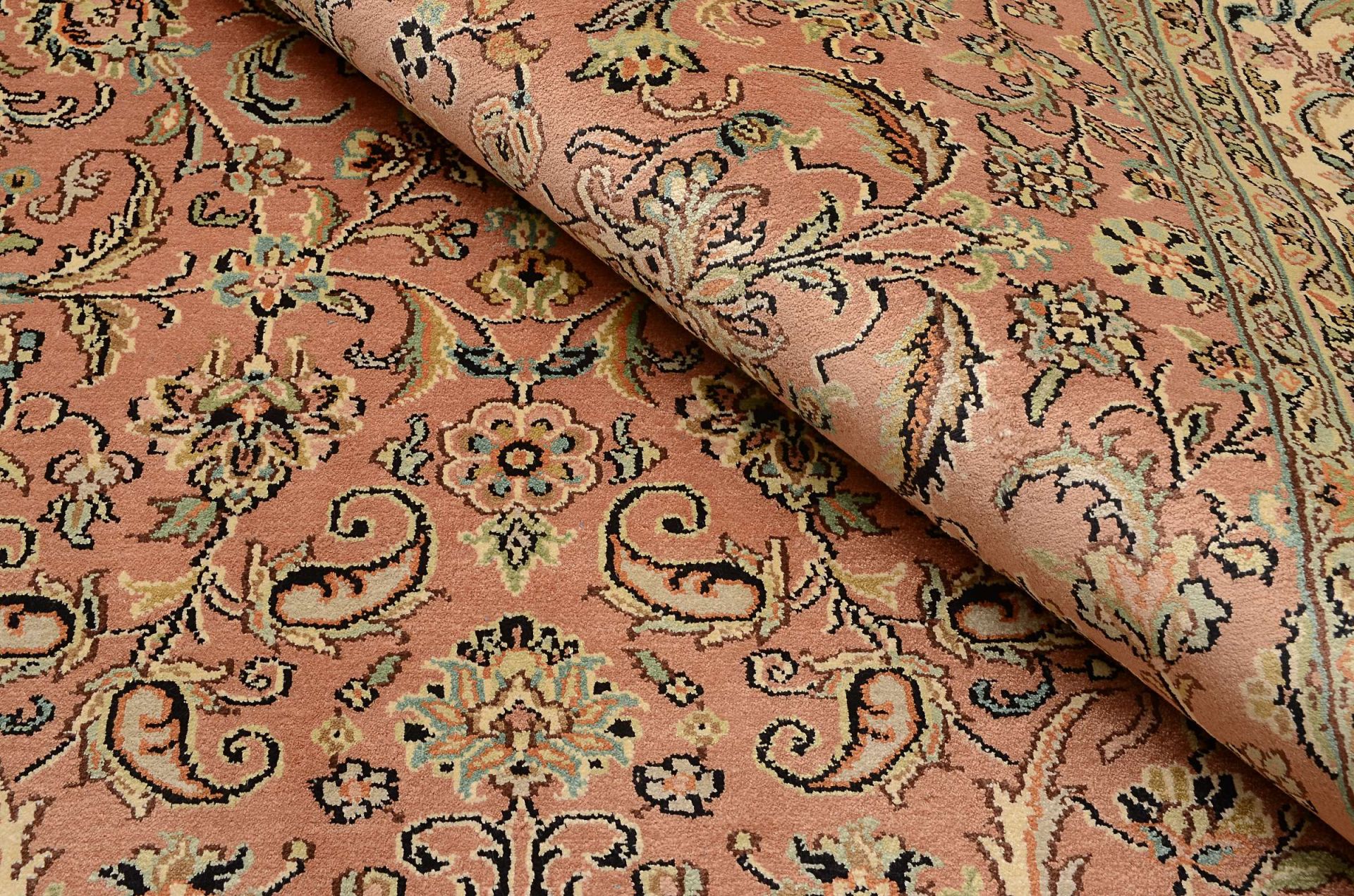 Kashmir Oriental Rug 281 × 190 cm, silk, hand-knotted — view 4