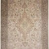 Kashmir Oriental Rug 284 × 192 cm, silk, hand-knotted