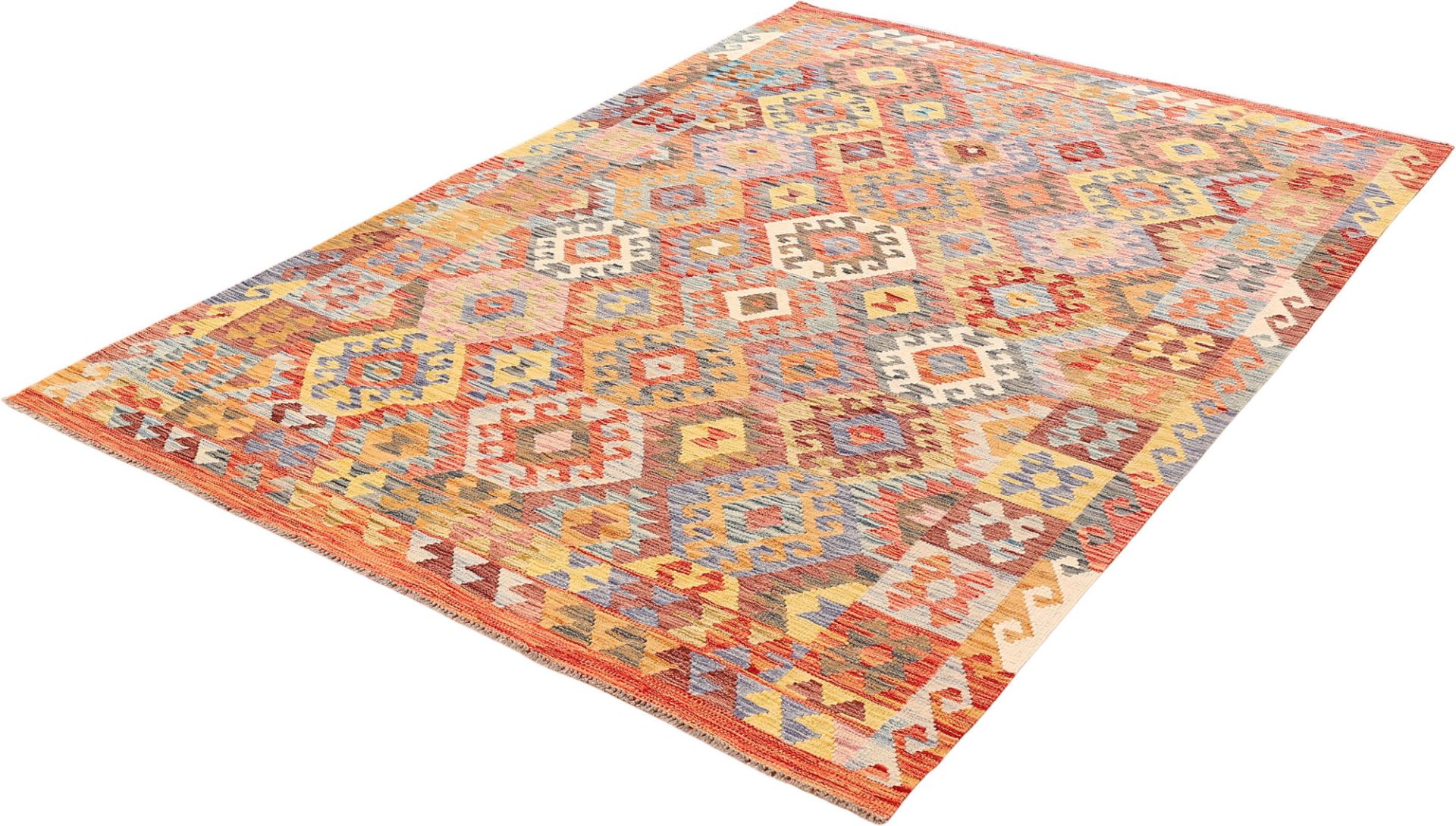 Kashmir Oriental Rug 293 × 195 cm, silk, hand-knotted — view 5