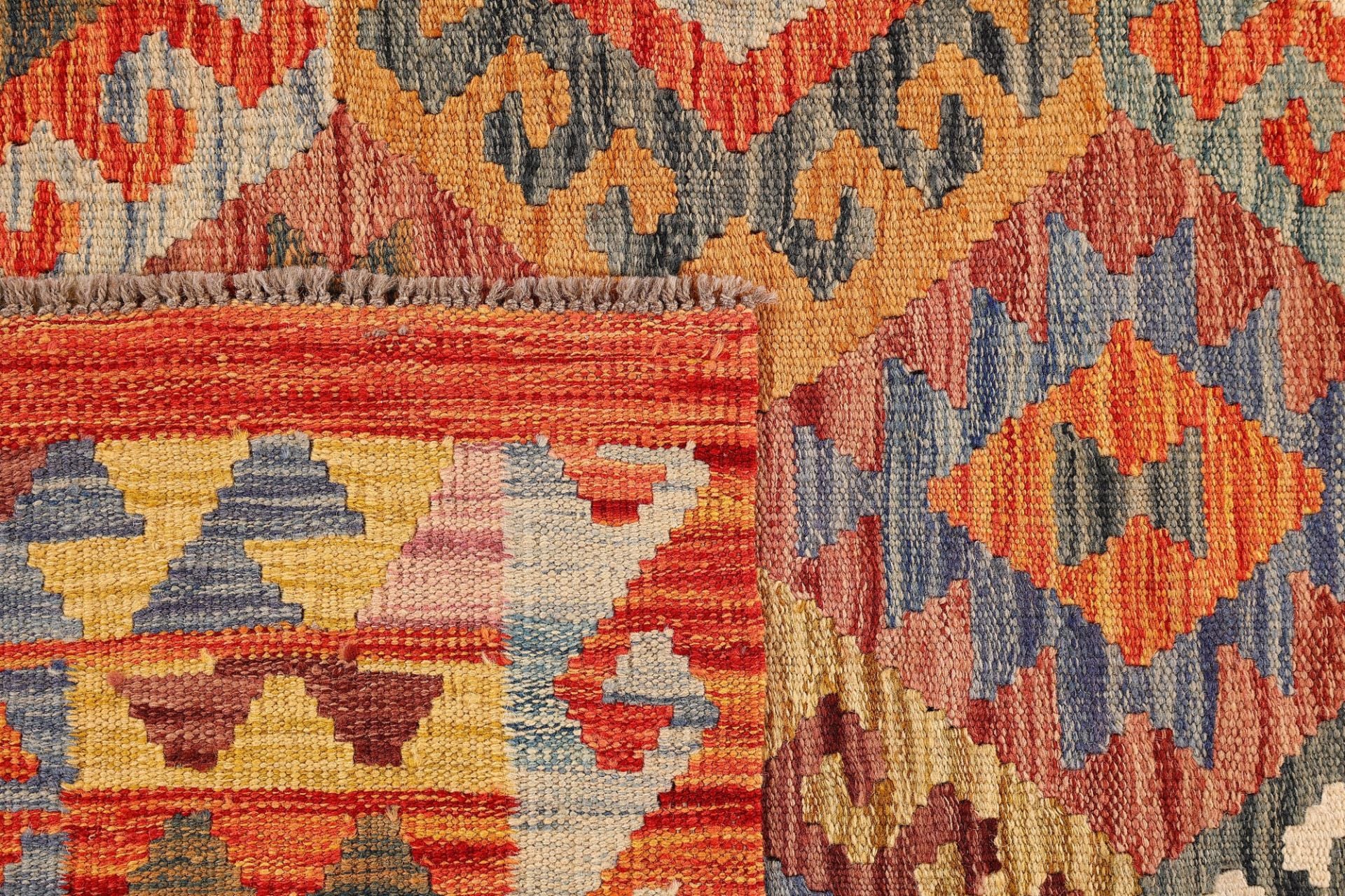 Kashmir Oriental Rug 293 × 195 cm, silk, hand-knotted — view 7