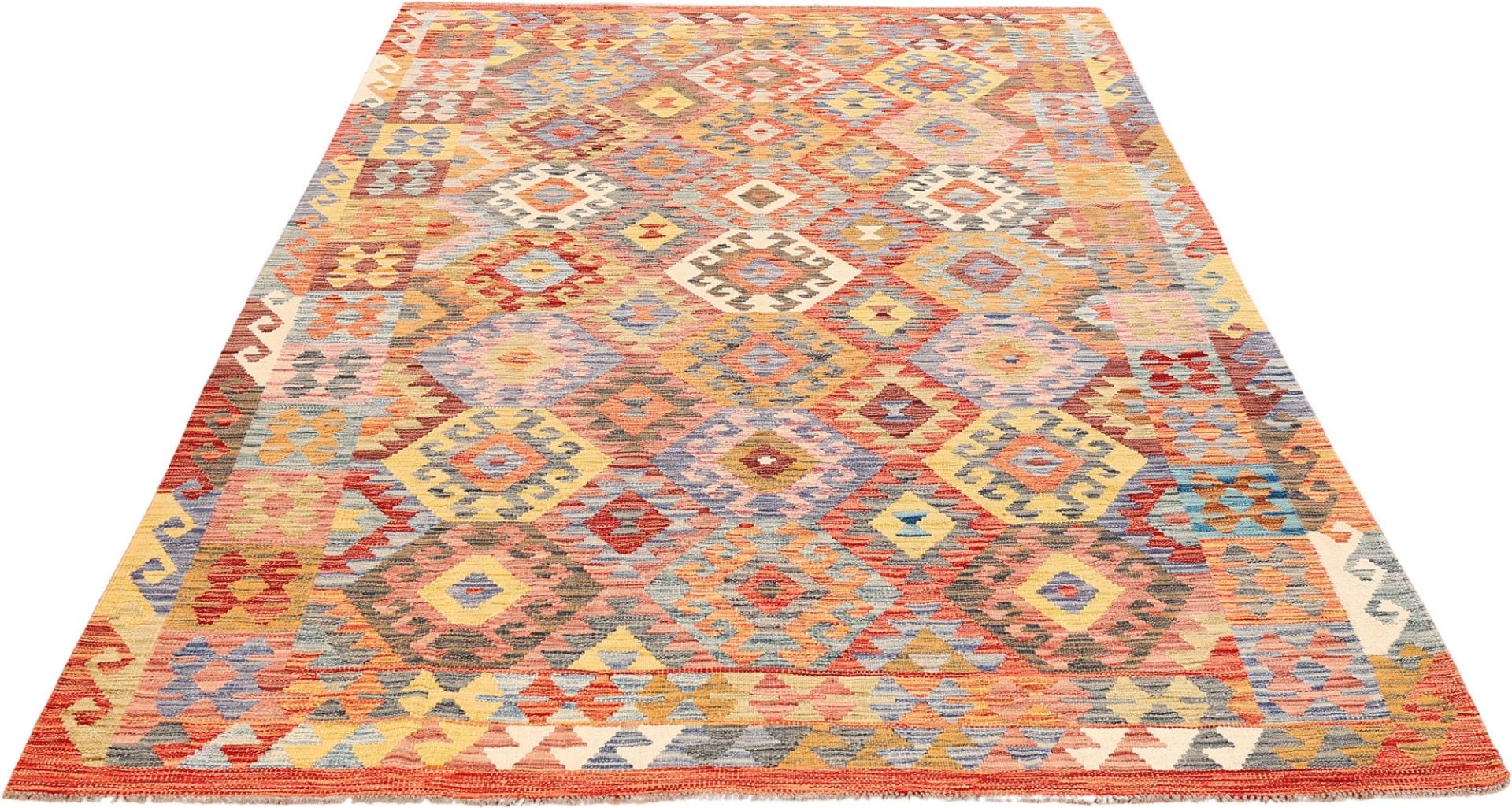 Kashmir Oriental Rug 293 × 195 cm, silk, hand-knotted — view 2