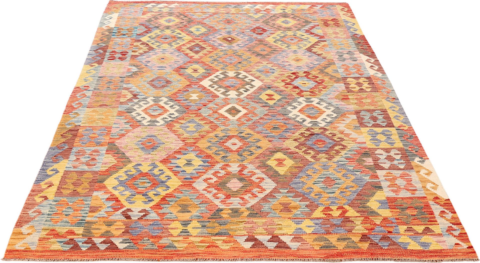 Kashmir Oriental Rug 293 × 195 cm, silk, hand-knotted — view 4
